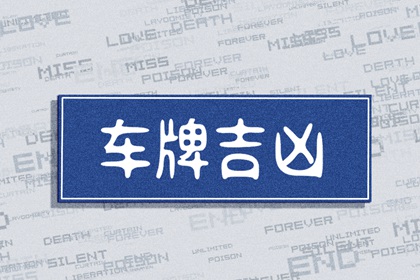 【数字算命】,83年属猪人最佳车牌号 数字5、6是最好.易经网推荐数字算命