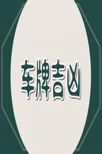 車(chē)牌號(hào)165VK好不好 車(chē)牌號(hào)最后兩位是字母怎么樣