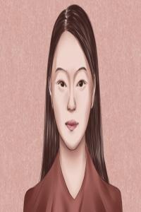 額頭兩側(cè)各有兩條明顯的豎紋 性子寧折不彎